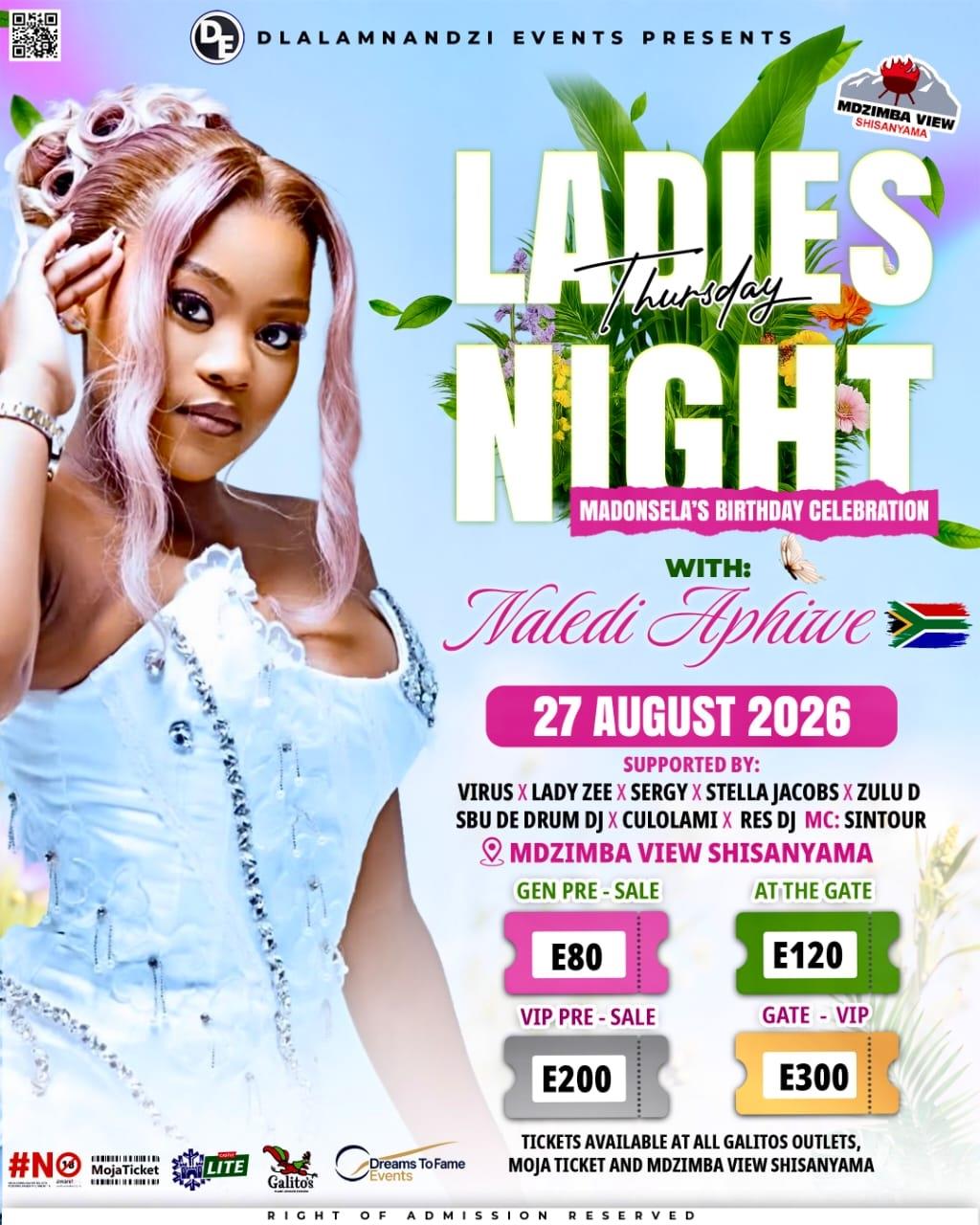 Ladies Night with Naledi Aphiwe Pic